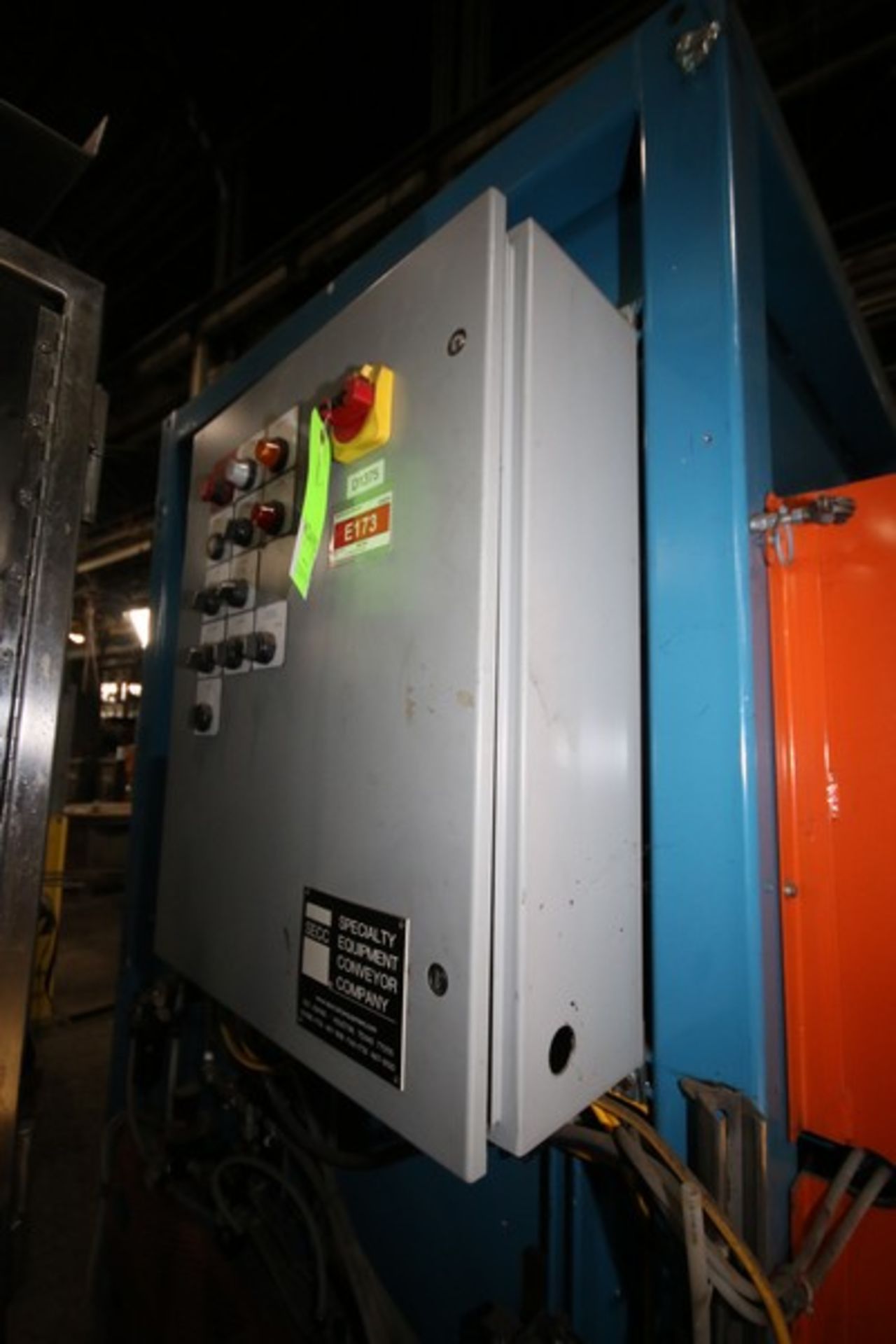 Specially Equipment Conveyor Corp. (SECC) Slip Sheet Dispenser, SN 9511738S - Unit 1, with Allen - Image 4 of 8