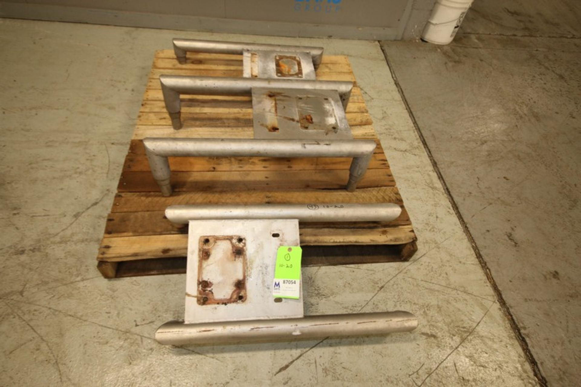 Lot of (3) 31" L x 17" W S/S Pump Mounting Frame (INV#87054)(Located @ the MDG Auction Showroom in