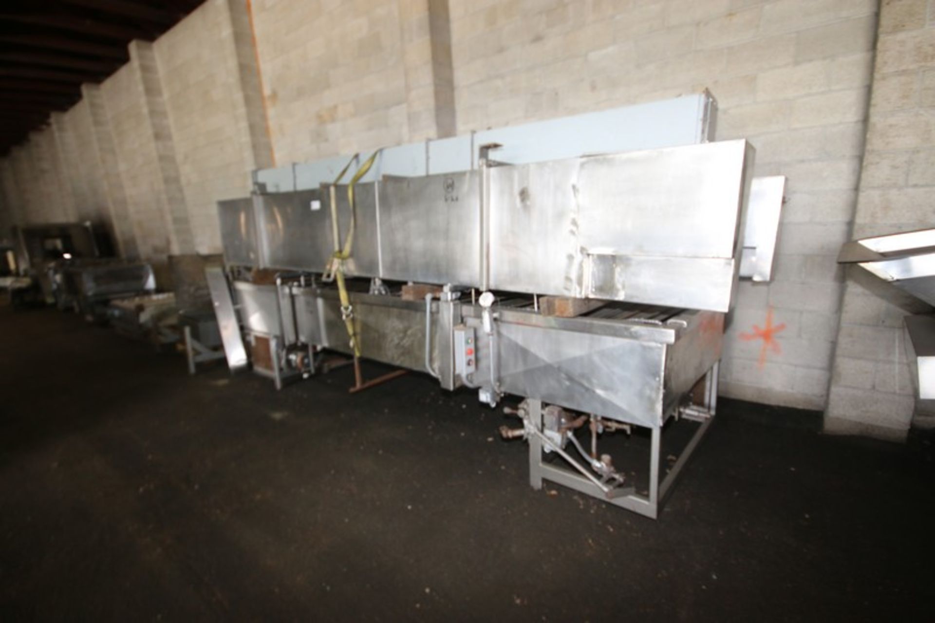 Higgs S/S Conveyor Bakery Fryer, Natural Gas Heated, 14' L x 54"W, Includes Exhaust Hood & Control - Image 2 of 11