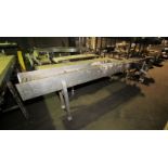 11 ft. x 10" W x 37" H Aluminum Conveyor with Plastic Chain & Drive(INV#65753) (Located at the MDG