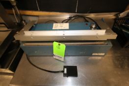 Accu-Seal 20" Heat Sealer, Model 40-233, SN 20452-2, with Foot Control, 110V (INV#87058)(Located @