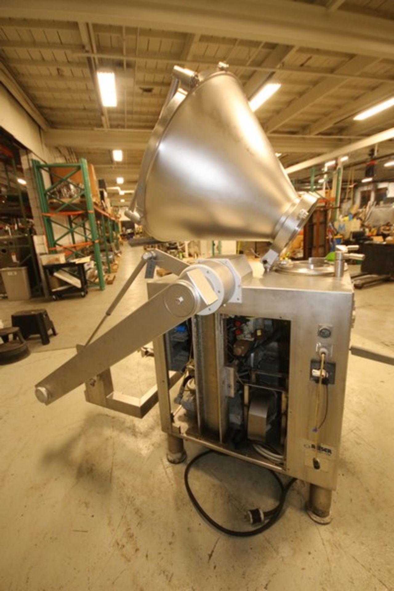 Vemag S/S Vacuum Stuffer, Model Robot HP 10C, SN 142 1286, Type 142/250 B-1, (Note: Not Complete, - Image 9 of 14