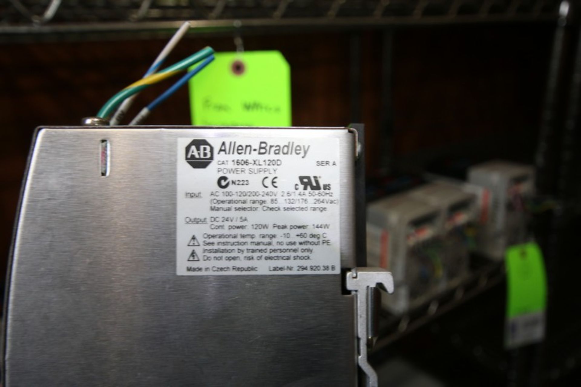 Lot of (2) Allen Bradley Power Supplies, Cat # 1606-XL120D, Ser. A (INV#87064)(Located @ the MDG - Image 2 of 2