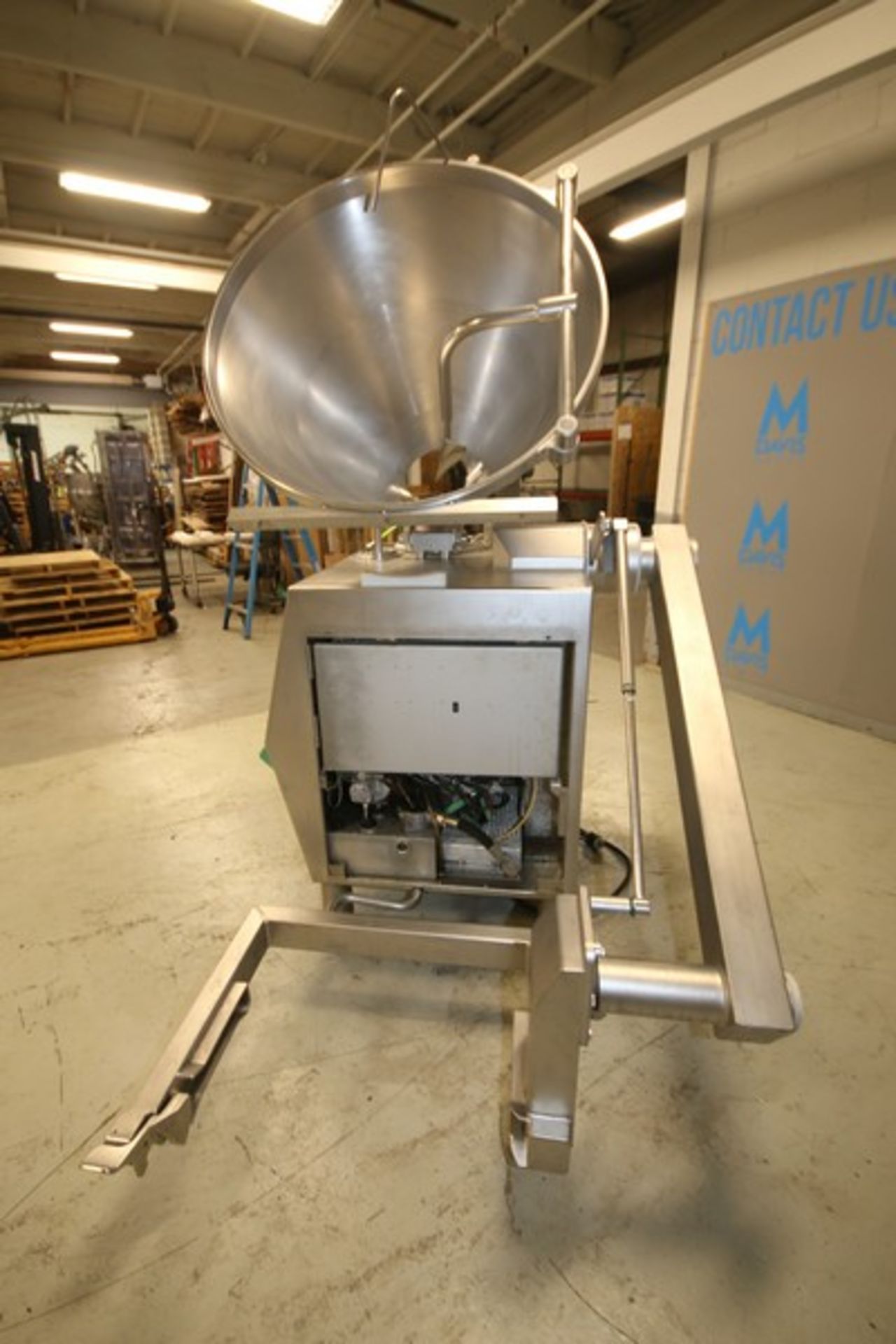 Vemag S/S Vacuum Stuffer, Model Robot HP 10C, SN 142 1286, Type 142/250 B-1, (Note: Not Complete, - Bild 11 aus 14