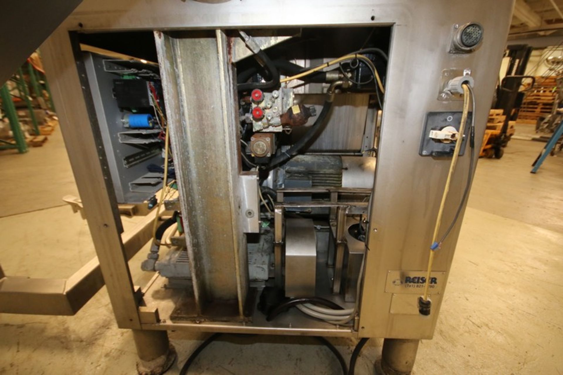 Vemag S/S Vacuum Stuffer, Model Robot HP 10C, SN 142 1286, Type 142/250 B-1, (Note: Not Complete, - Image 10 of 14
