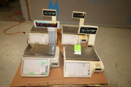 Lot of (4) Ishida 30 lb. Capacity Digital Scales, Includes (3) Ishida 30 lb. Capacity Digital