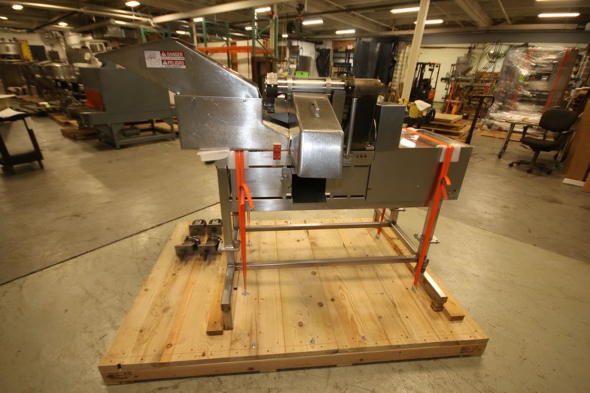 Urschel S/S Slicer / Dicer, Model G-A, SN 4373, with Controls, Includes Casters & (4) Blade Sets - Image 3 of 11