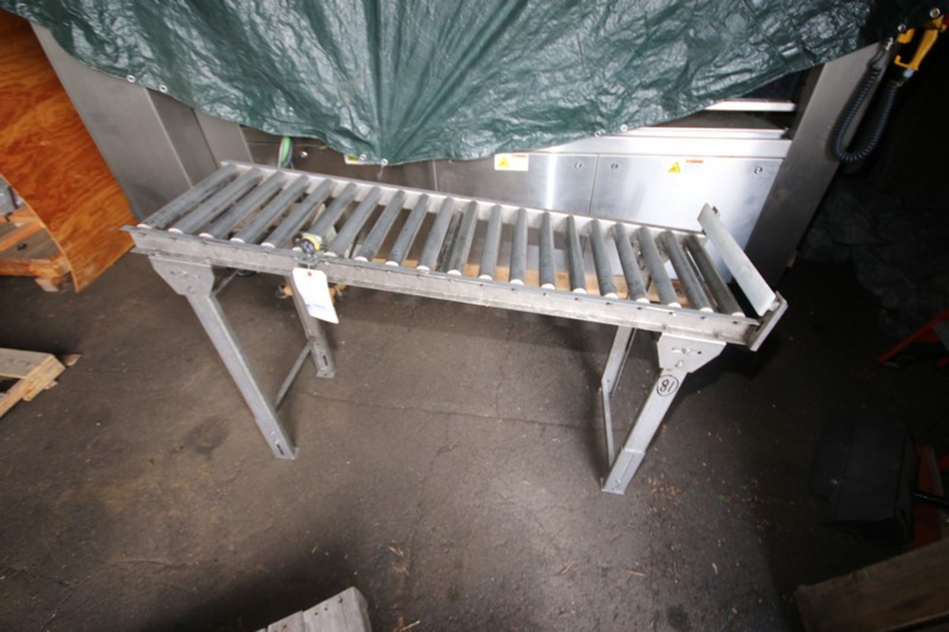 Skate Conveyor Section, Overall Dims.: Aprox. 5' L x 16" W x 33" H (INV#78054)(Located @ the MDG