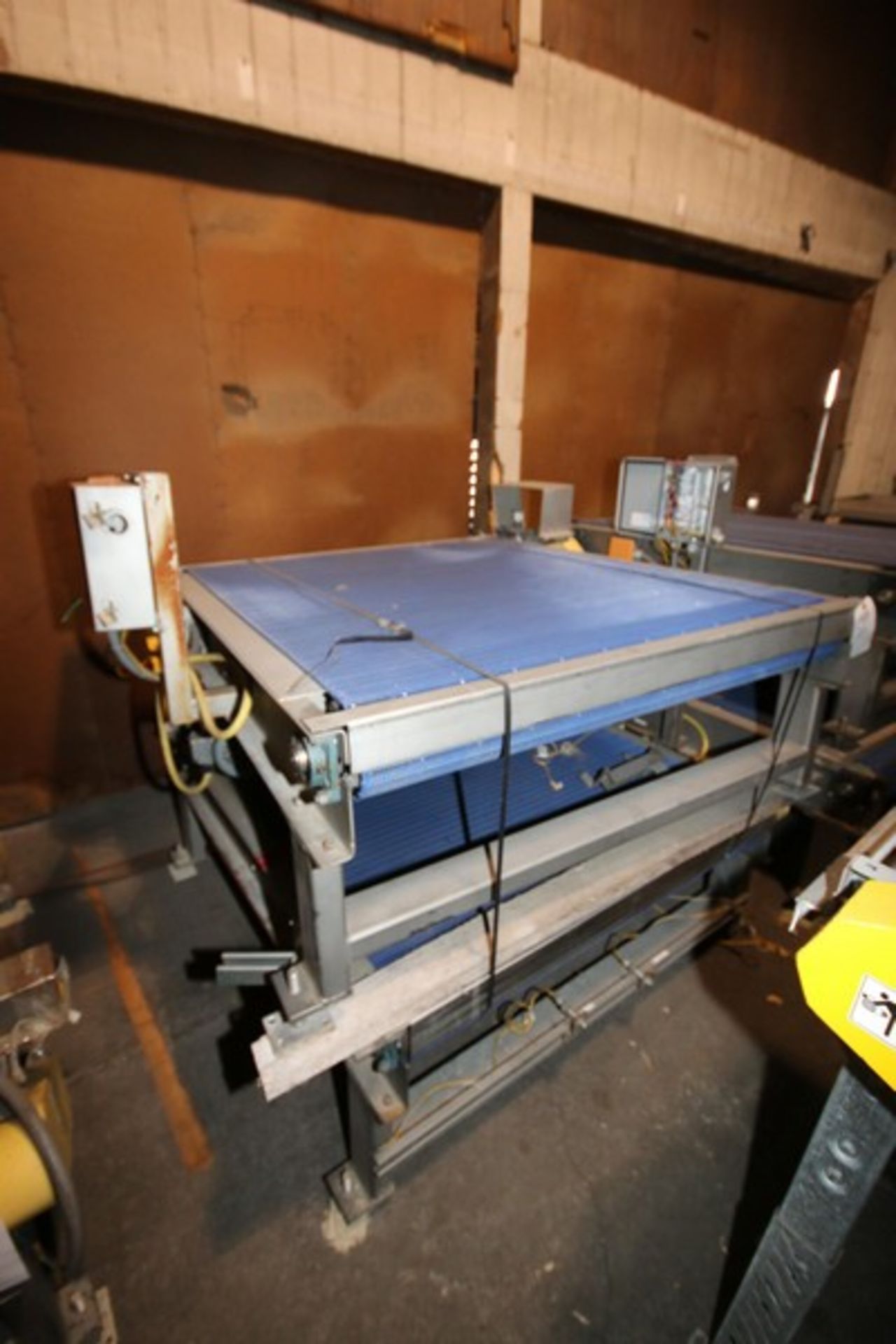 6-Sections of H&CS Conveyors, Overall Dims.: Aprox. 60" L x 64" W x 36" H, with Plastic Blue Belt, - Image 3 of 7
