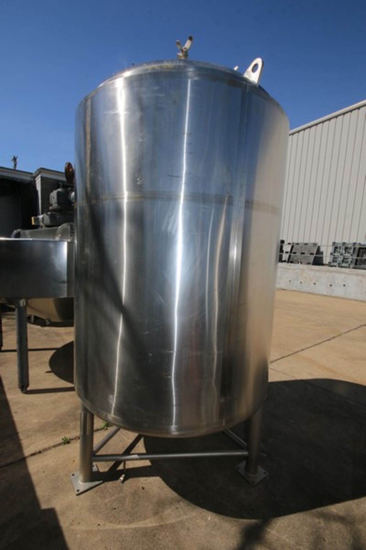 DCI Aprox. 700 Gallon Dome Top, Dome Bottom Jacketed S/S Tank, SN JS2295, MAWP 60/15 psi @ 300°F, - Image 6 of 10