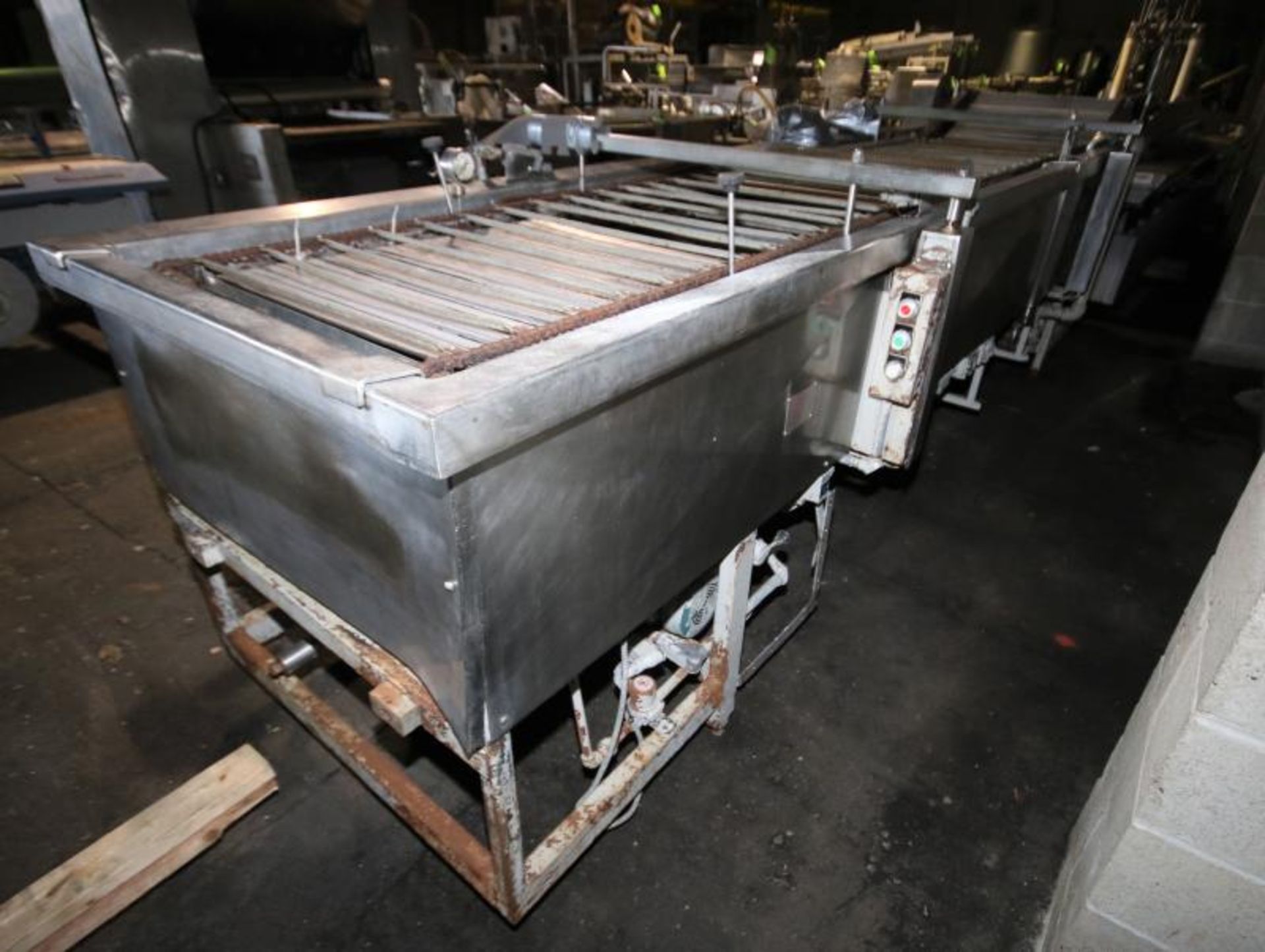 Dawn Bakery Equipment Donut S/S Fryer Model DE614W, SN 7726 0981, 14 ft L x 35" W with 25" W - Image 4 of 22