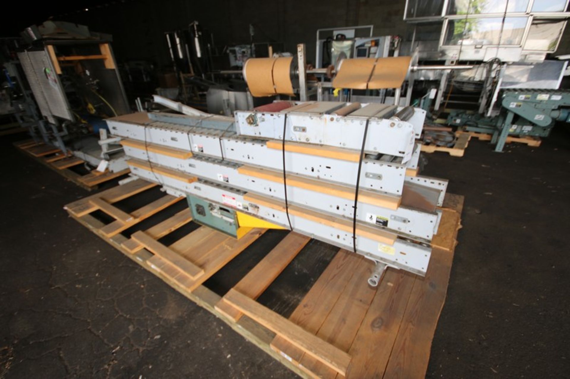 Lot of (4) Sections of Hytrol 15" W Skate Conveyor (3) Sections 10' L & (1) Section 3' L (INV# - Image 2 of 4