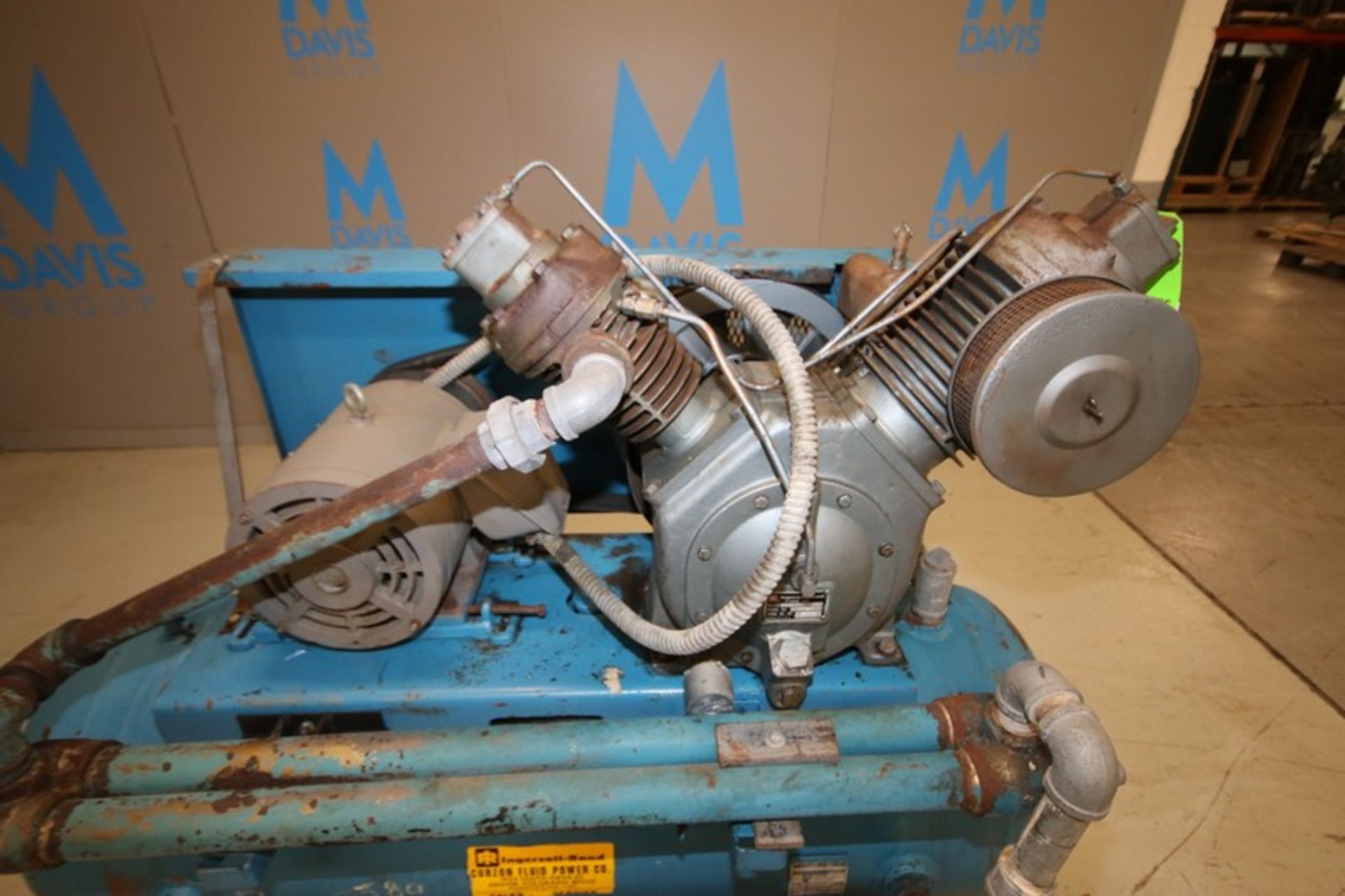 Ingersoll Rand 10 hp Reciprocating Air Compressor, Model 71T4, SN 276537, 1740 rpm, 230/460V, - Image 4 of 7