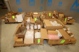 Lot of (6) Pallets of Assorted Lab Glassware,