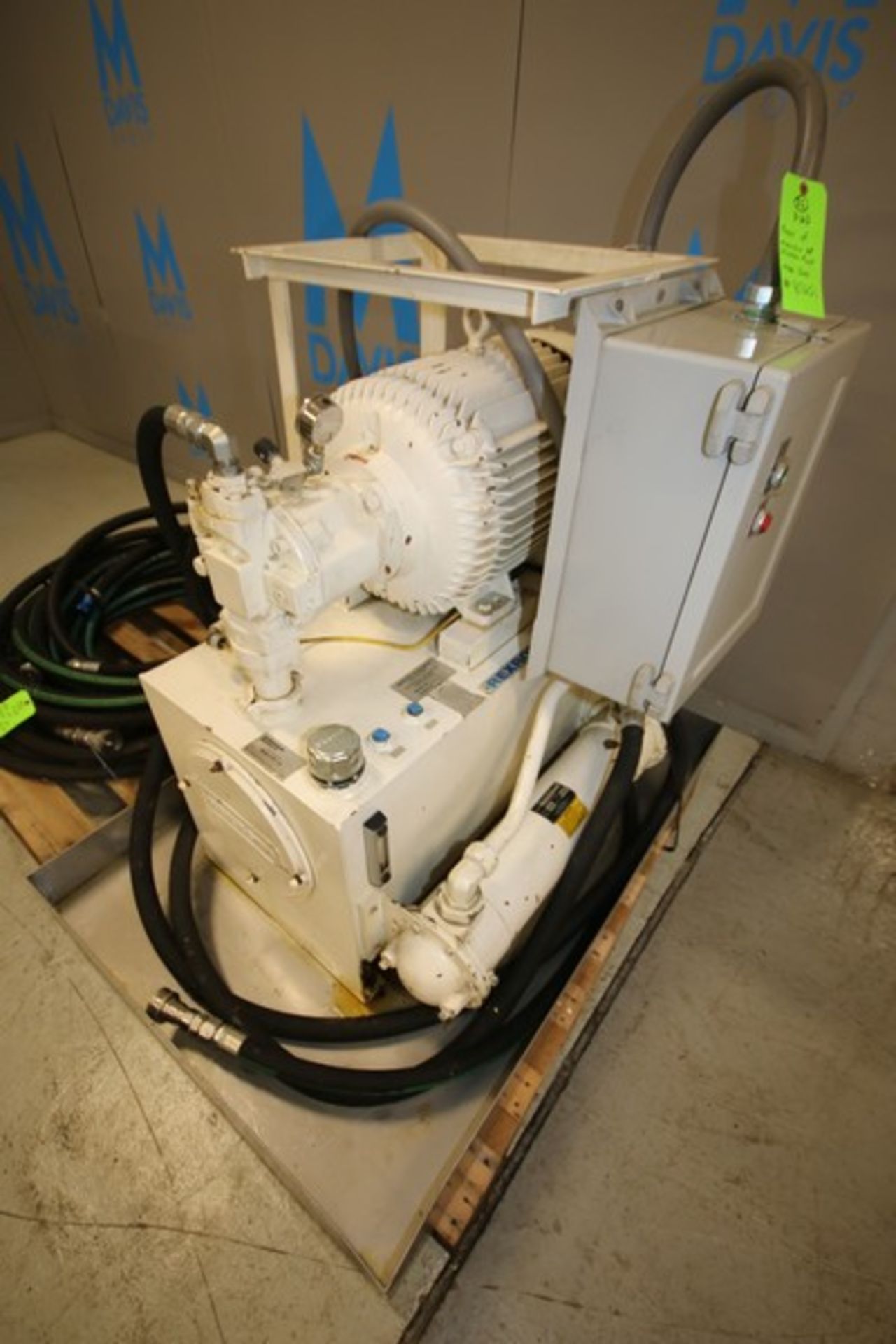 Marlen S/S High Pressure Portable Hydraulic Stuffer Pump, Model 7000L/PLC A.B, SN 7000-076, 2 - Image 16 of 19