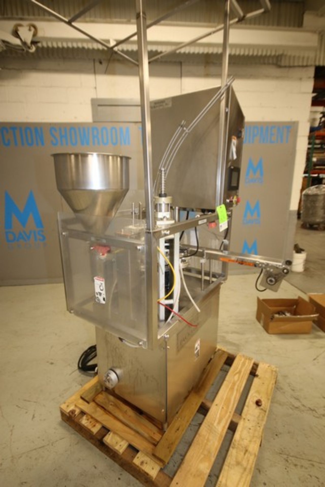 Modern Packaging 8-Station Rotary S/S Cup Filler, Model SR-8DC, SN MP-695, with 2 3/4" Change - Bild 5 aus 13