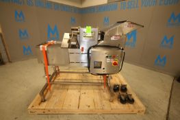 Urschel S/S Slicer / Dicer, Model G-A, SN 4373, with Controls, Includes Casters & (4) Blade Sets
