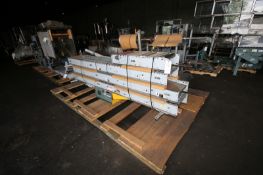 Lot of (4) Sections of Hytrol 15" W Skate Conveyor (3) Sections 10' L & (1) Section 3' L (INV#
