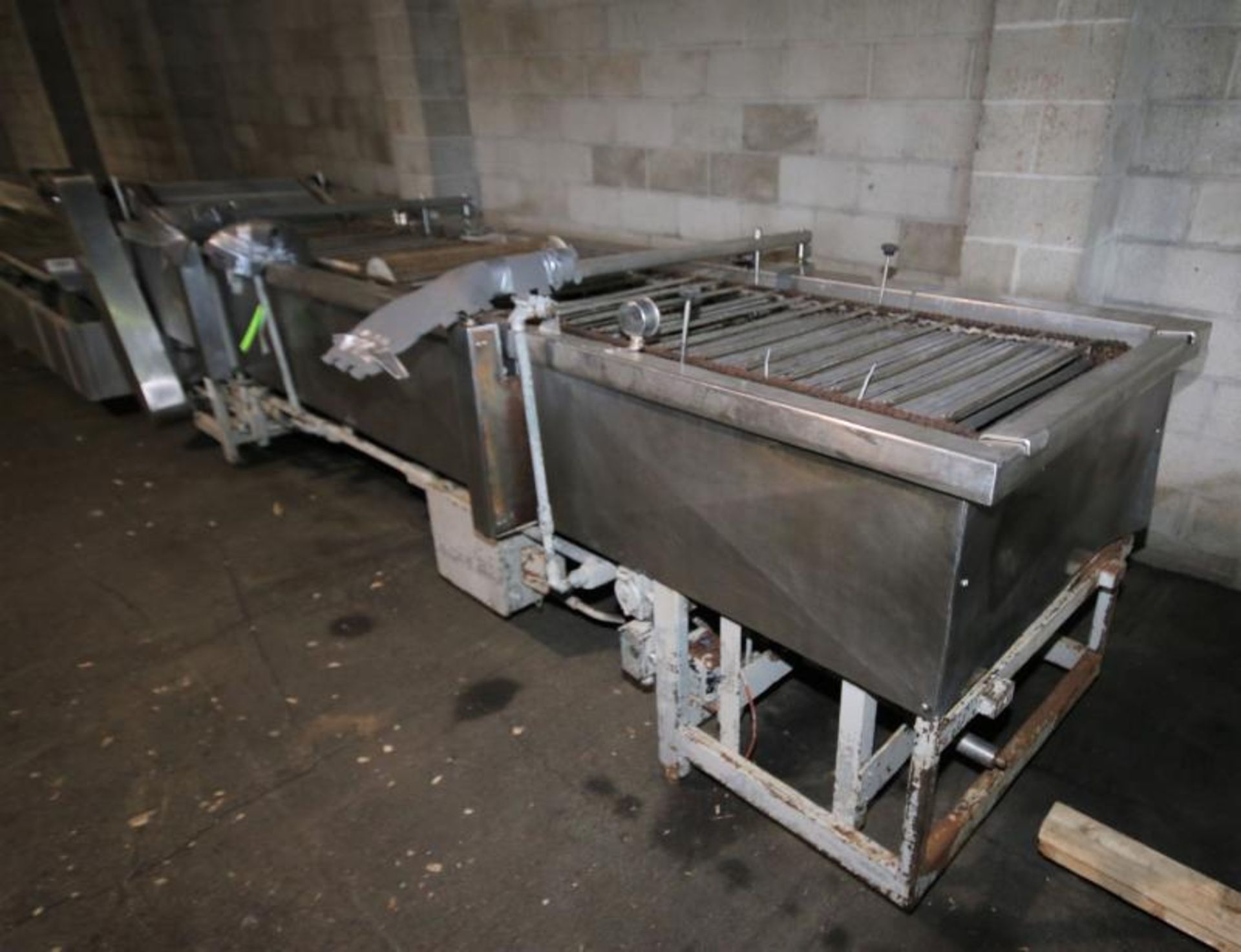 Dawn Bakery Equipment Donut S/S Fryer Model DE614W, SN 7726 0981, 14 ft L x 35" W with 25" W - Image 2 of 22