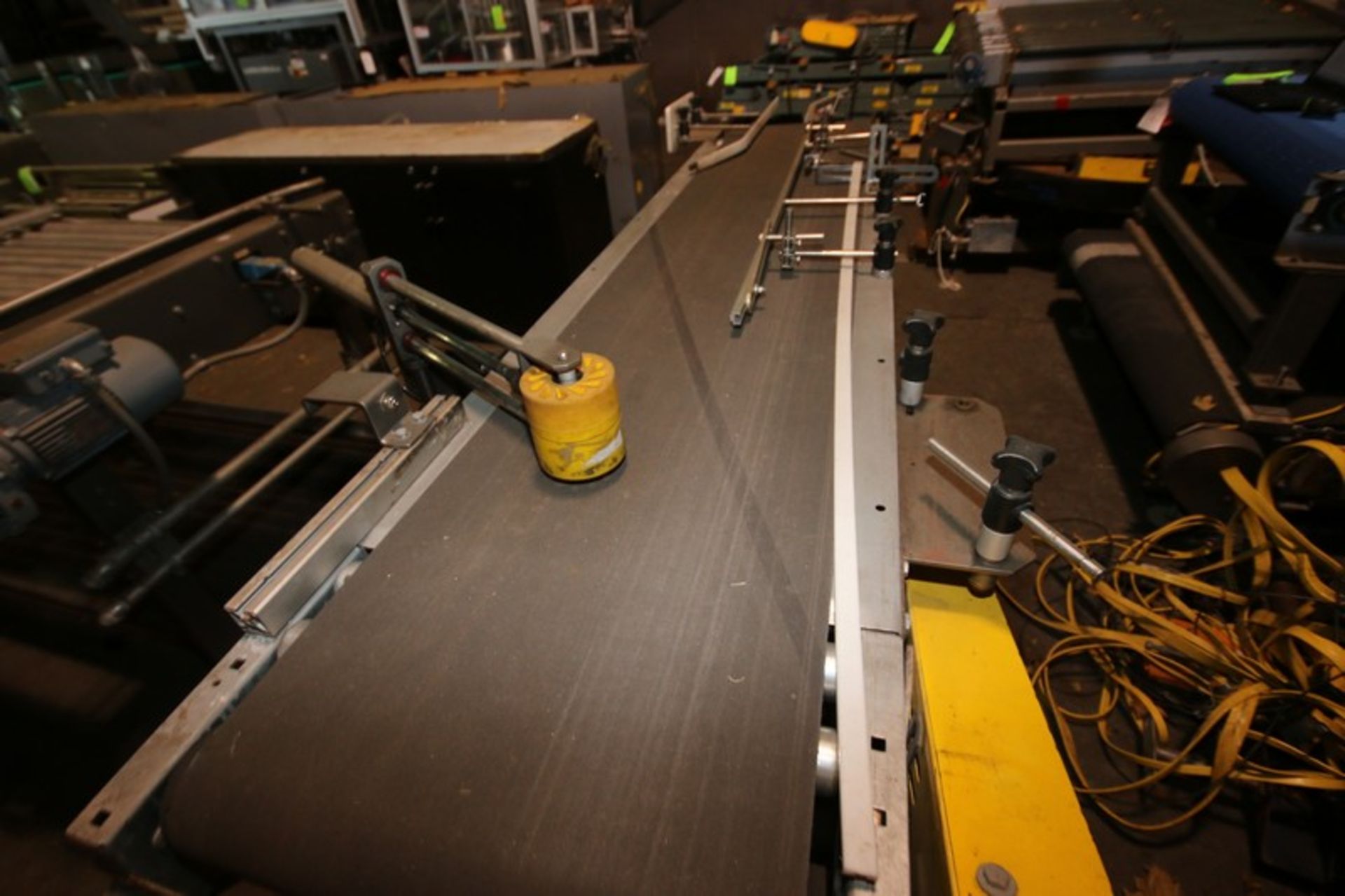 Straight Section of Power Conveyor, with Leeson 1/2 hp Motor, Overall Dims.: Aprox. 97" L x 4' W x - Image 4 of 6