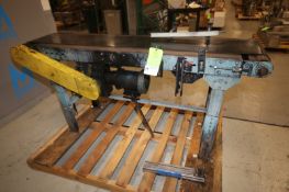 Hytrol Aprox. 6' L x 18" W x 34" H Power Belt Conveyor with 12" W Belt with Drive Motor (INV#