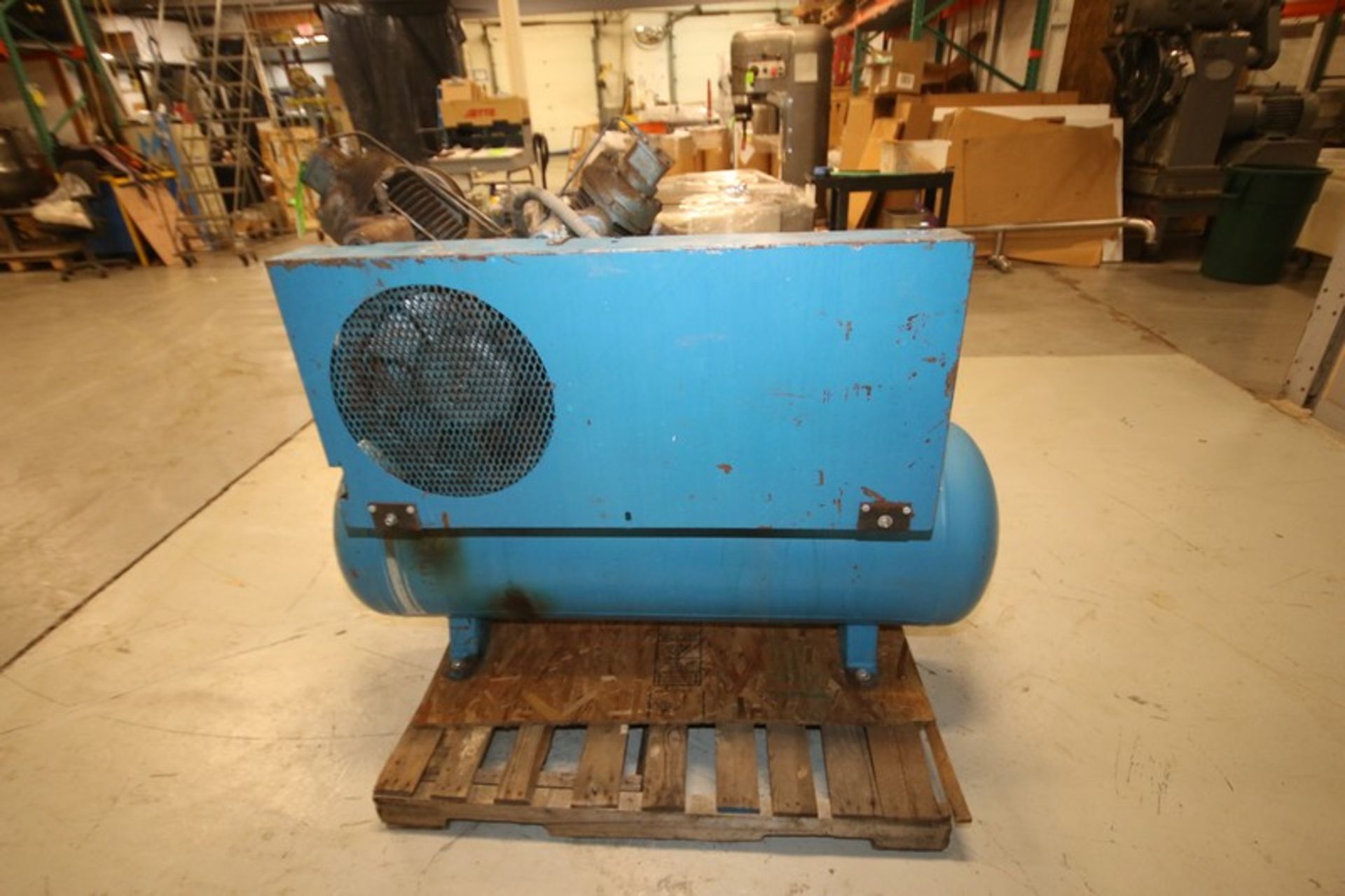 Ingersoll Rand 10 hp Reciprocating Air Compressor, Model 71T4, SN 276537, 1740 rpm, 230/460V, - Image 6 of 7