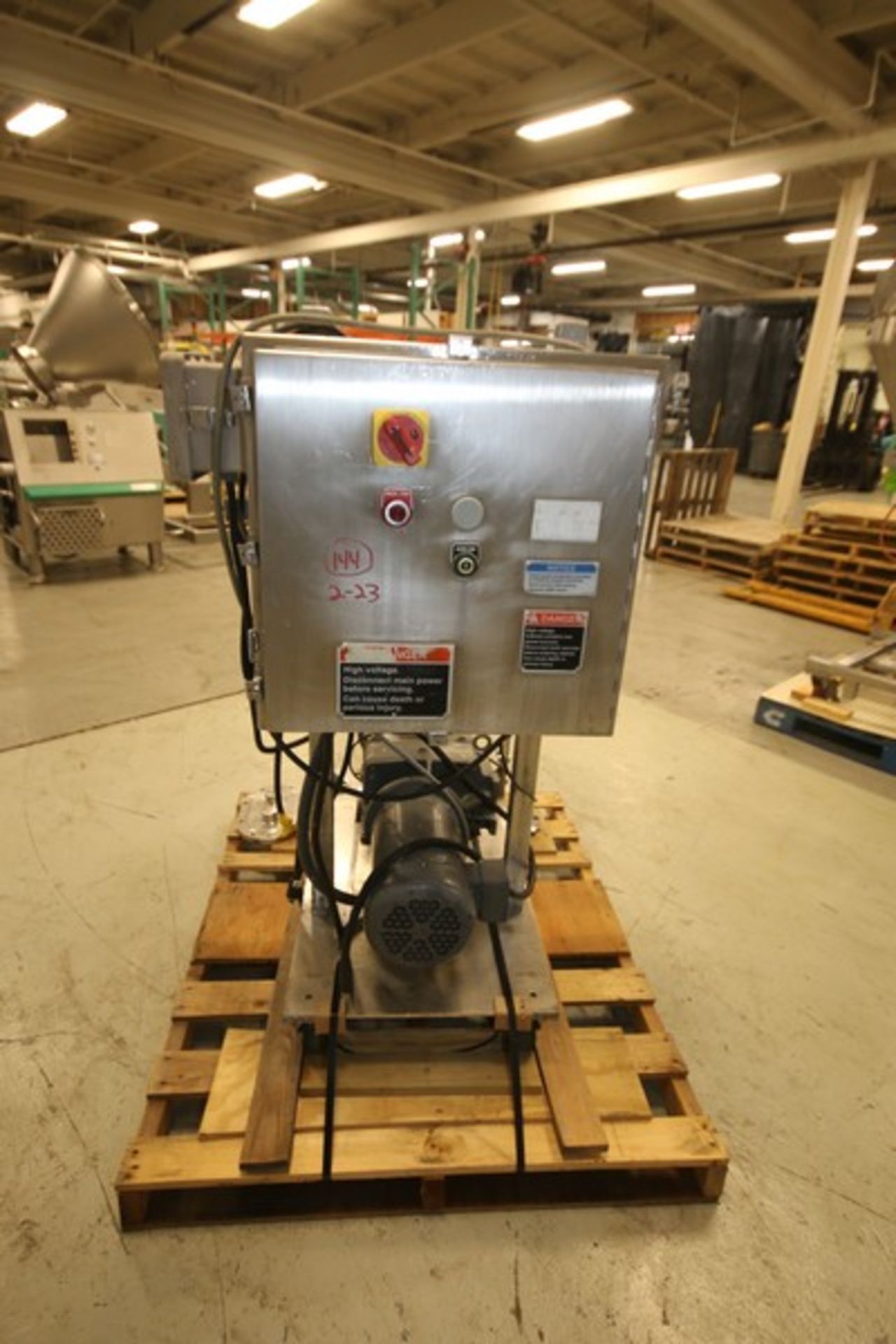 Waukesha Portable Positive Displacement Pump, Model 060, SN 271655 with 2.5 L CT Head, Baldor 5 hp / - Image 5 of 10