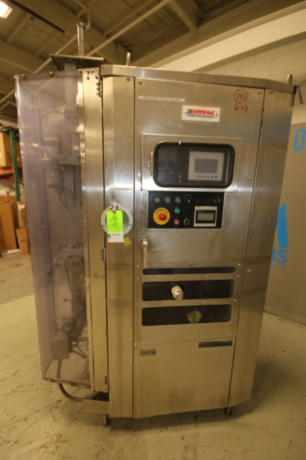 Cryovac / Orihiro Co. Onpack 2050 Vertical Forms Fill & Seal (VFFS) Liquid Bagging Machine, Model - Image 6 of 12