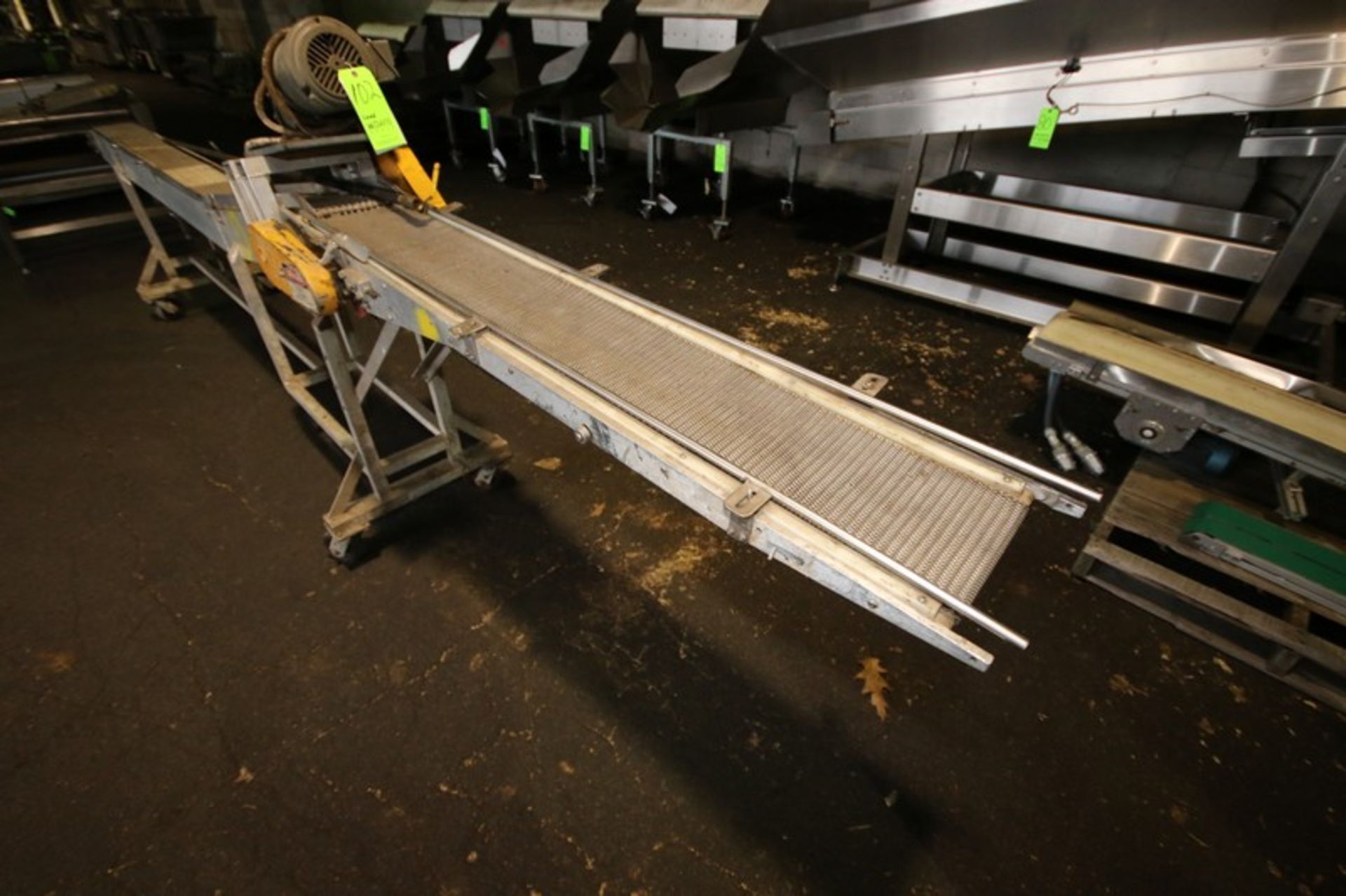 S/S Straight Section of Conveyor, with S/S Mesh Discharge Conveyor, with 3/4 hp Motor, with 1750 RPM - Image 5 of 6