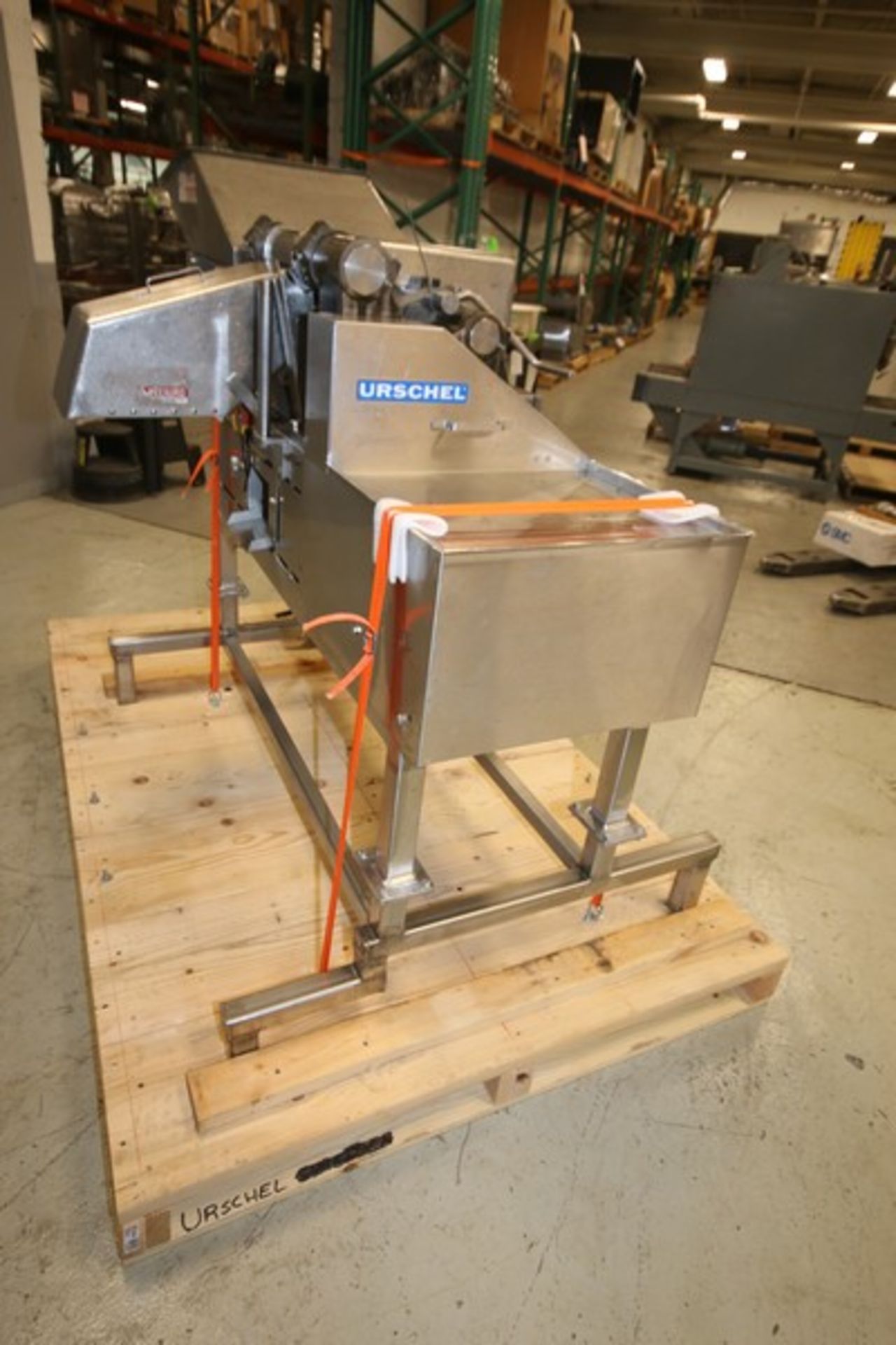 Urschel S/S Slicer / Dicer, Model G-A, SN 4373, with Controls, Includes Casters & (4) Blade Sets - Image 5 of 11