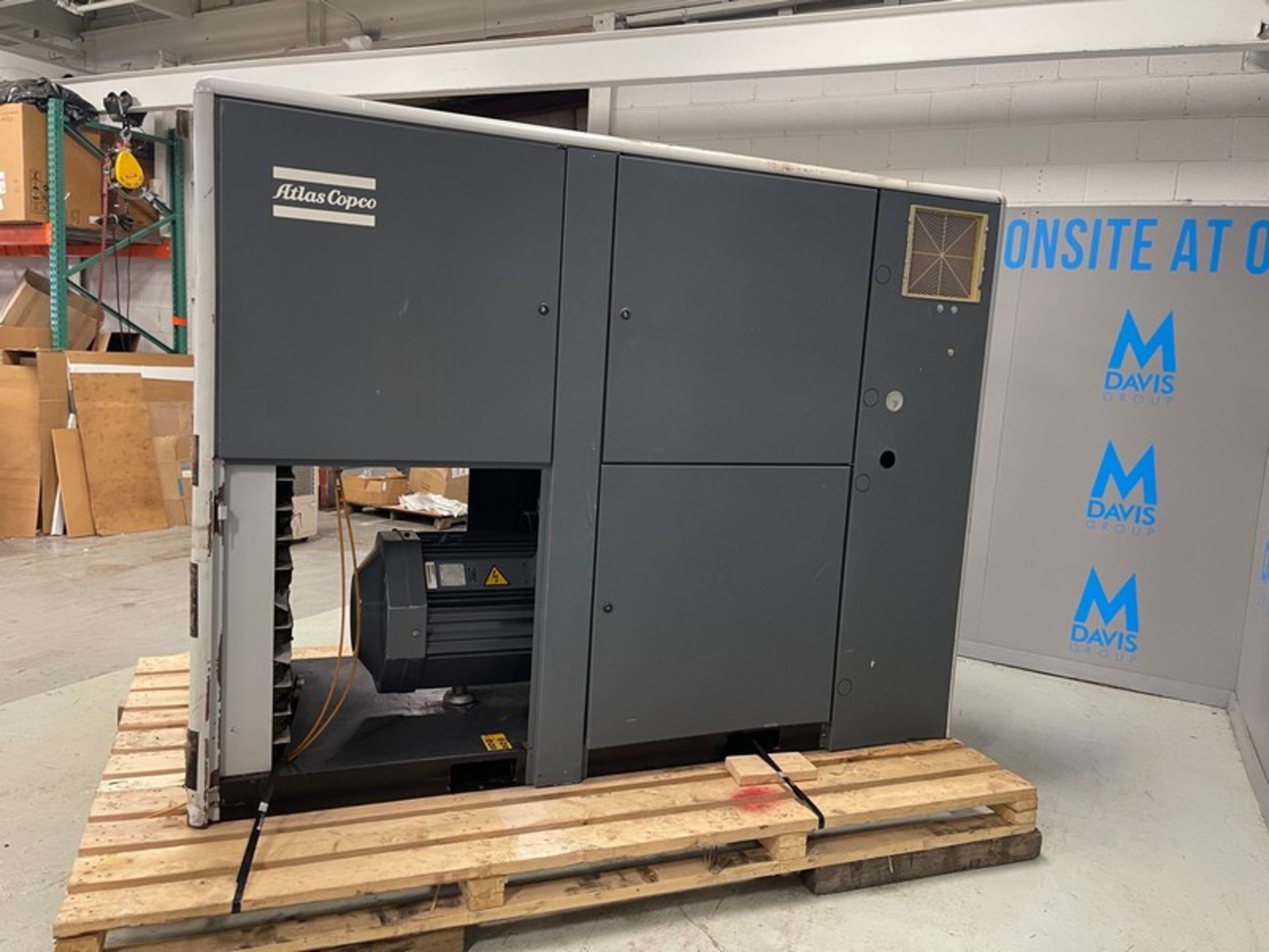 02 Atlas Copco 100 hp Screw Air Compressor, Model GA 75VSD, SN, AII 494094, 188 psi, 460V (INV # - Image 2 of 8