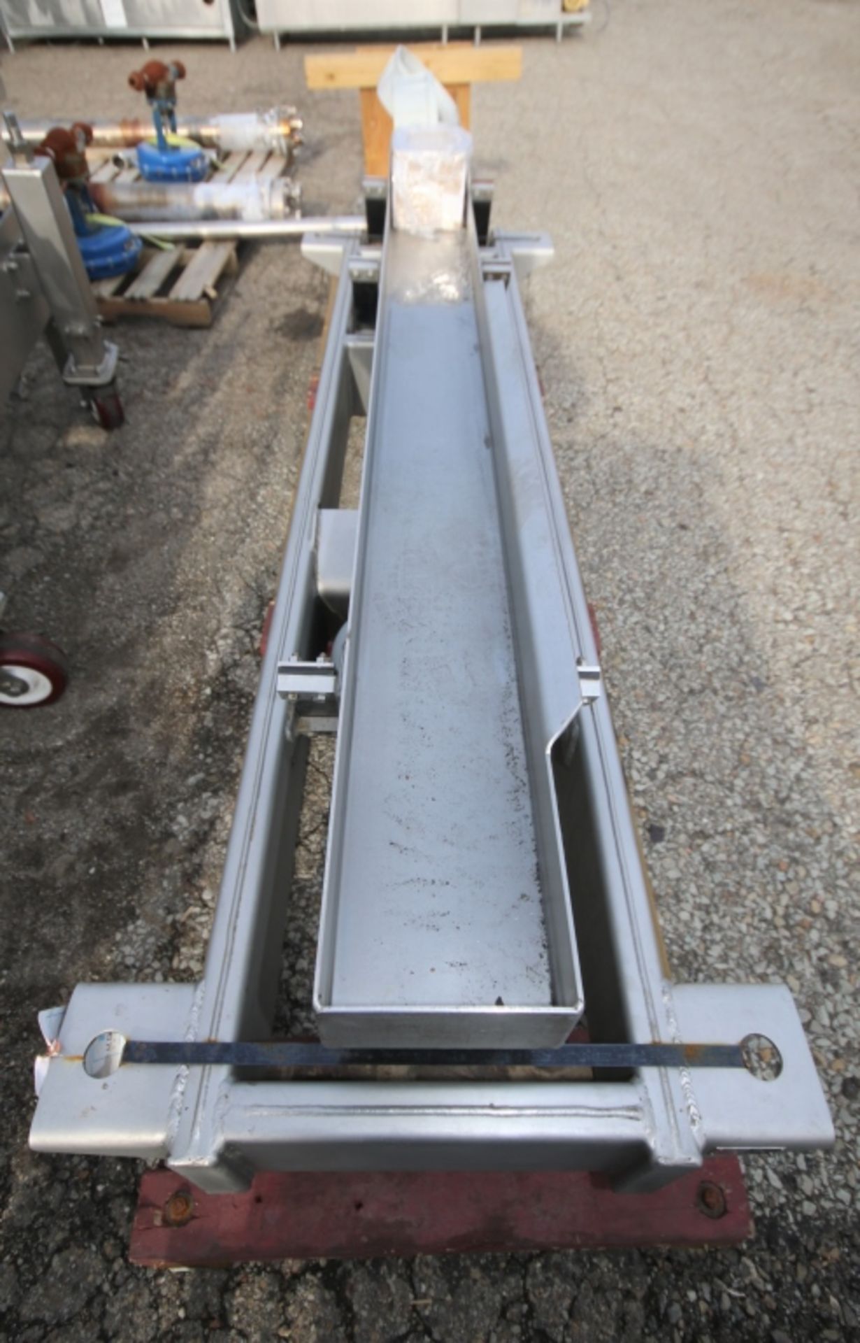 Key Iso - Flo 10 ft L x 8" W S/S Vibratory Conveyor , Model 417331 - 1, SN 96 - 16301 - 2 (INV# - Image 2 of 4