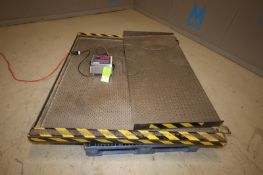 Cambridge 2,000 lb. Capacity Platform Scale, with 5' W x 5' L Platform, Model 680 60 60, SN 05-