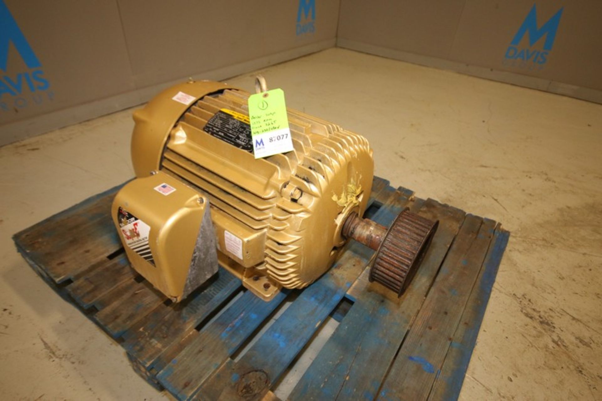 Baldor 50 hp Motor, 1775 rpm, Frame 326T, 208-230/460V (INV#87077)(Located @ the MDG Auction