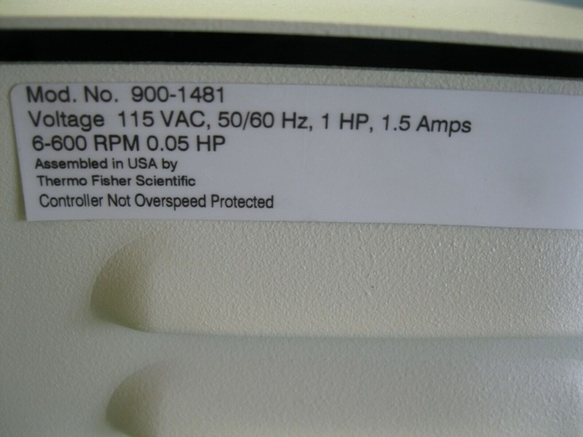 Thermo Fisher Scientific 900-1481 Masterflex P/S Economy Pump Drive F4 (Located Springfield, NH)( - Image 7 of 7