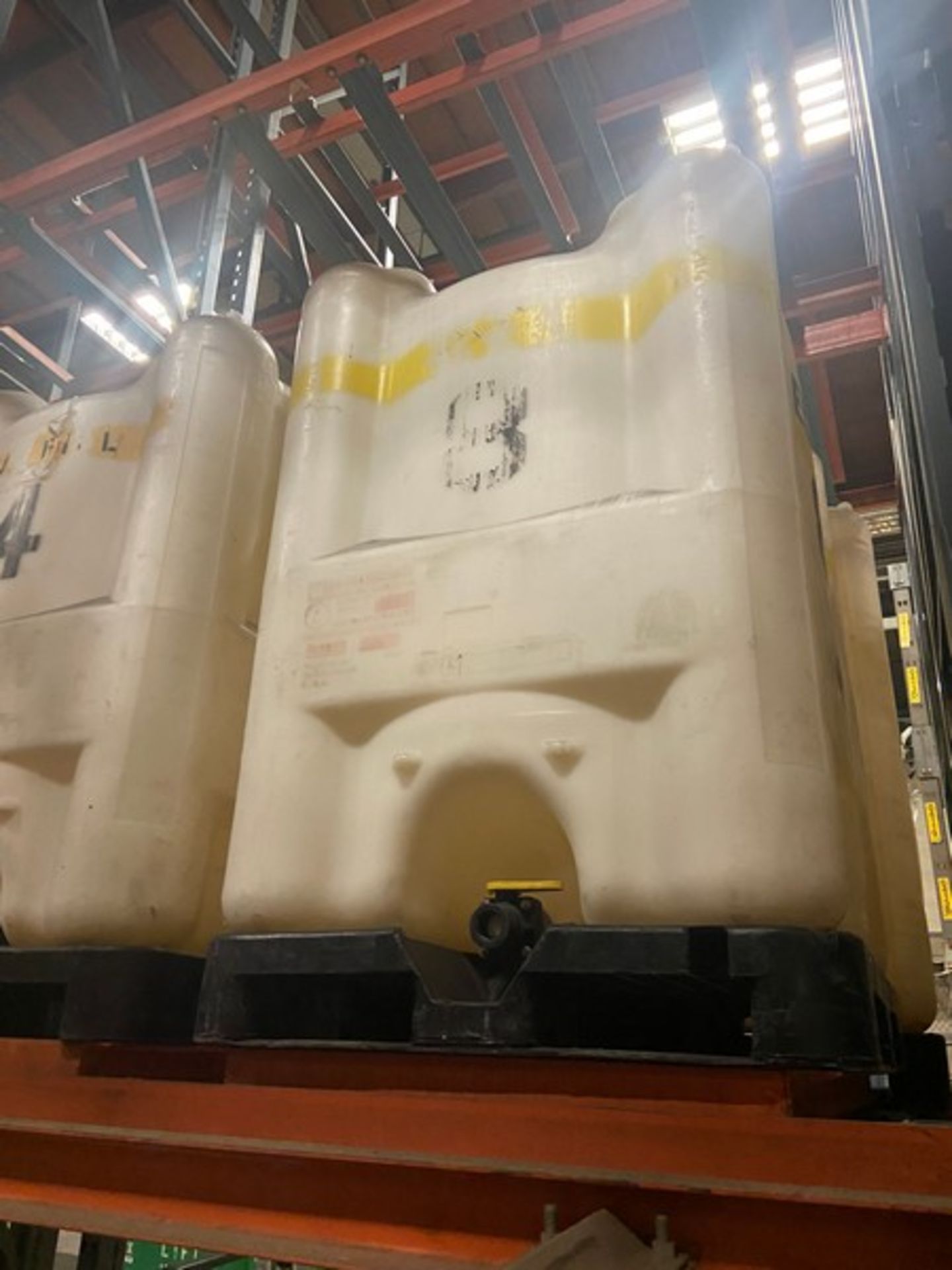 (2) APR Plastic Totes, with Bottom Fork Pocket (LOCATED IN LOS ANGELES, CA)(RIGGING, LOADING, SITE - Image 2 of 2