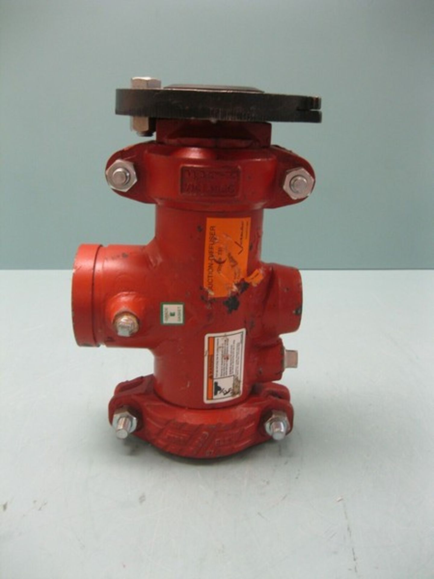3" x 2" Victaulic 731 Suction Diffuser DI Grooved End NEW (Located Springfield, NH)(Handling Fee $