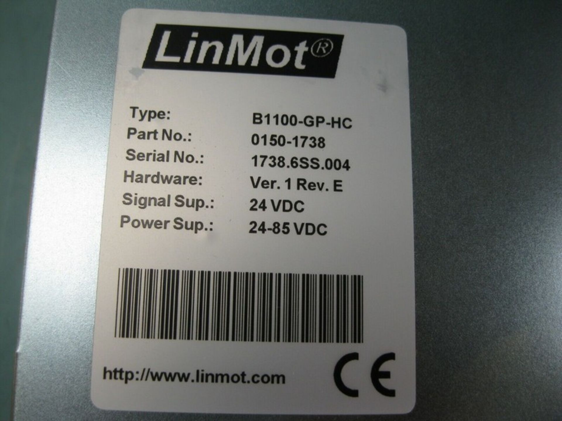 Lot (3) LinMot B1100-GP-HC Servo Drive NEW (Located Springfield, NH)(Handling Fee $25) (NOTE: - Image 3 of 8