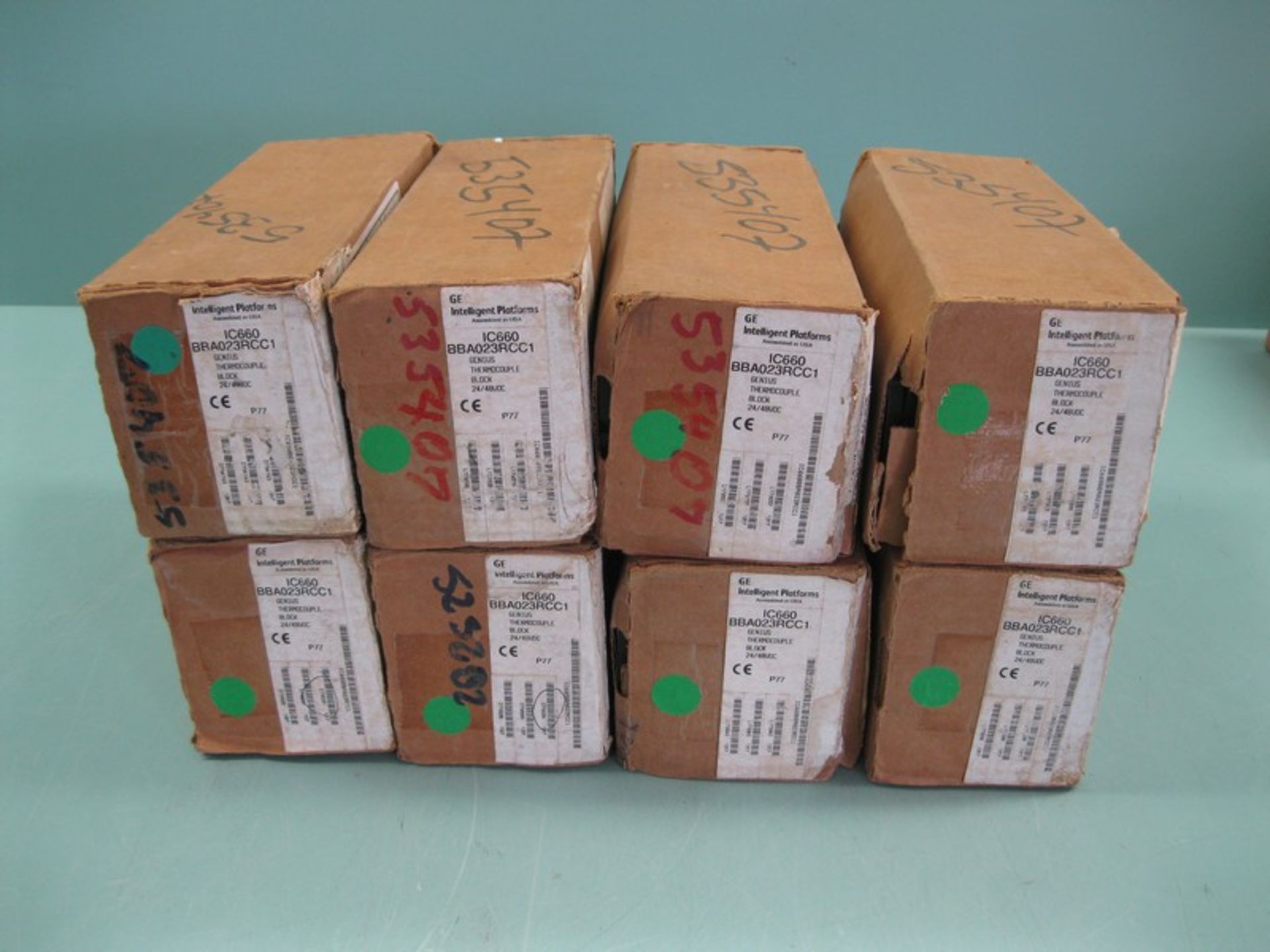 Lot of (8) GE FANUC Genius IC660BBA023 Thermocouple Input (Located Springfield, NH)(Handling Fee $ - Image 8 of 8