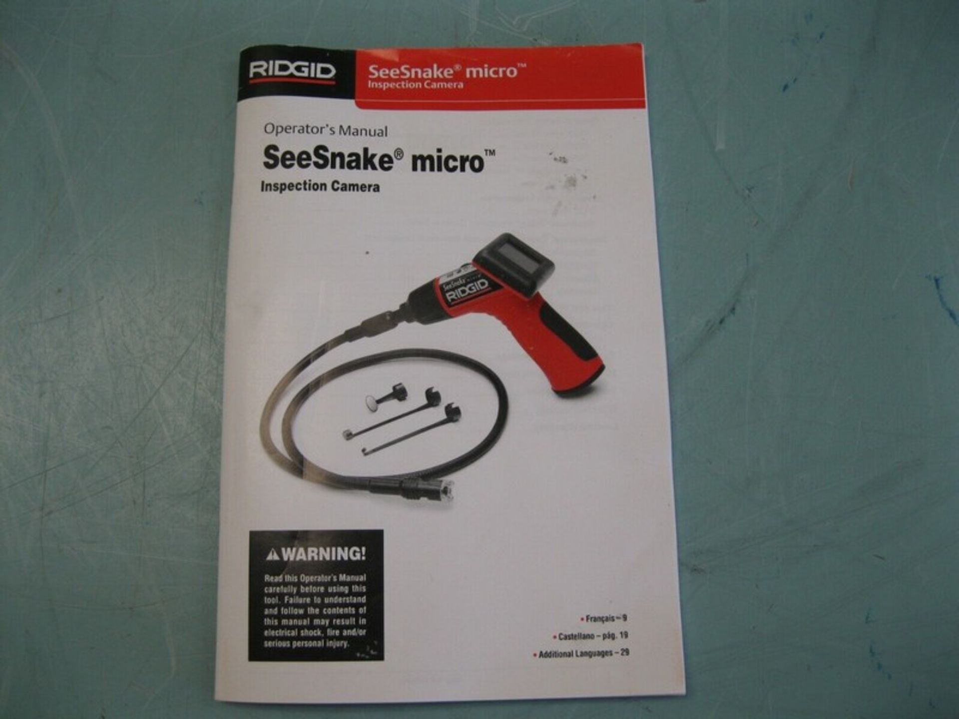RIDGID SeeSnake Micro Inspection Camera (Located Springfield, NH)(Handling Fee $25) (NOTE: Packing & - Image 5 of 5