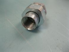 Lot (150) 1/2" NPT Hubbell Killark UNF1 Steel Union NEW (Located Springfield, NH)(Handling Fee $