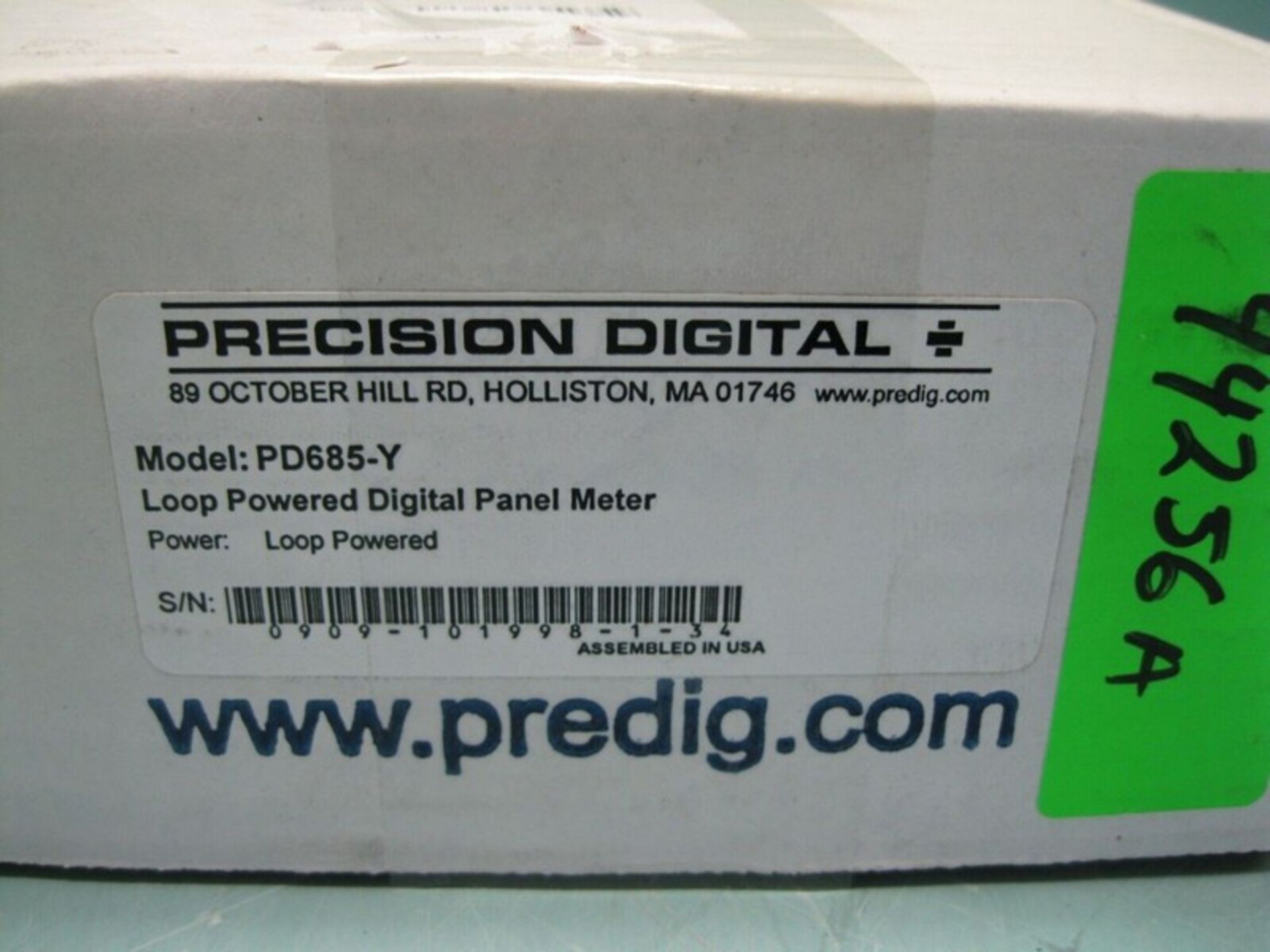 Lot (12) Precision Digital PD685-Y Loop Powered Digital Panel Meter NEW (Located Springfield, NH)( - Image 3 of 5