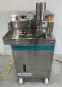 Microfluidics M110EH Microfluidizer. Model: M110EH, Serial: 2010113, 30,000 PSI Maximum Pressure.