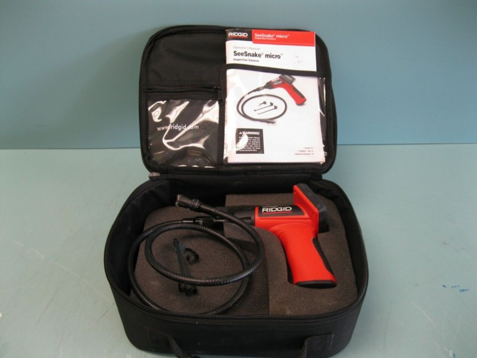 RIDGID SeeSnake Micro Inspection Camera (Located Springfield, NH)(Handling Fee $25) (NOTE: Packing &