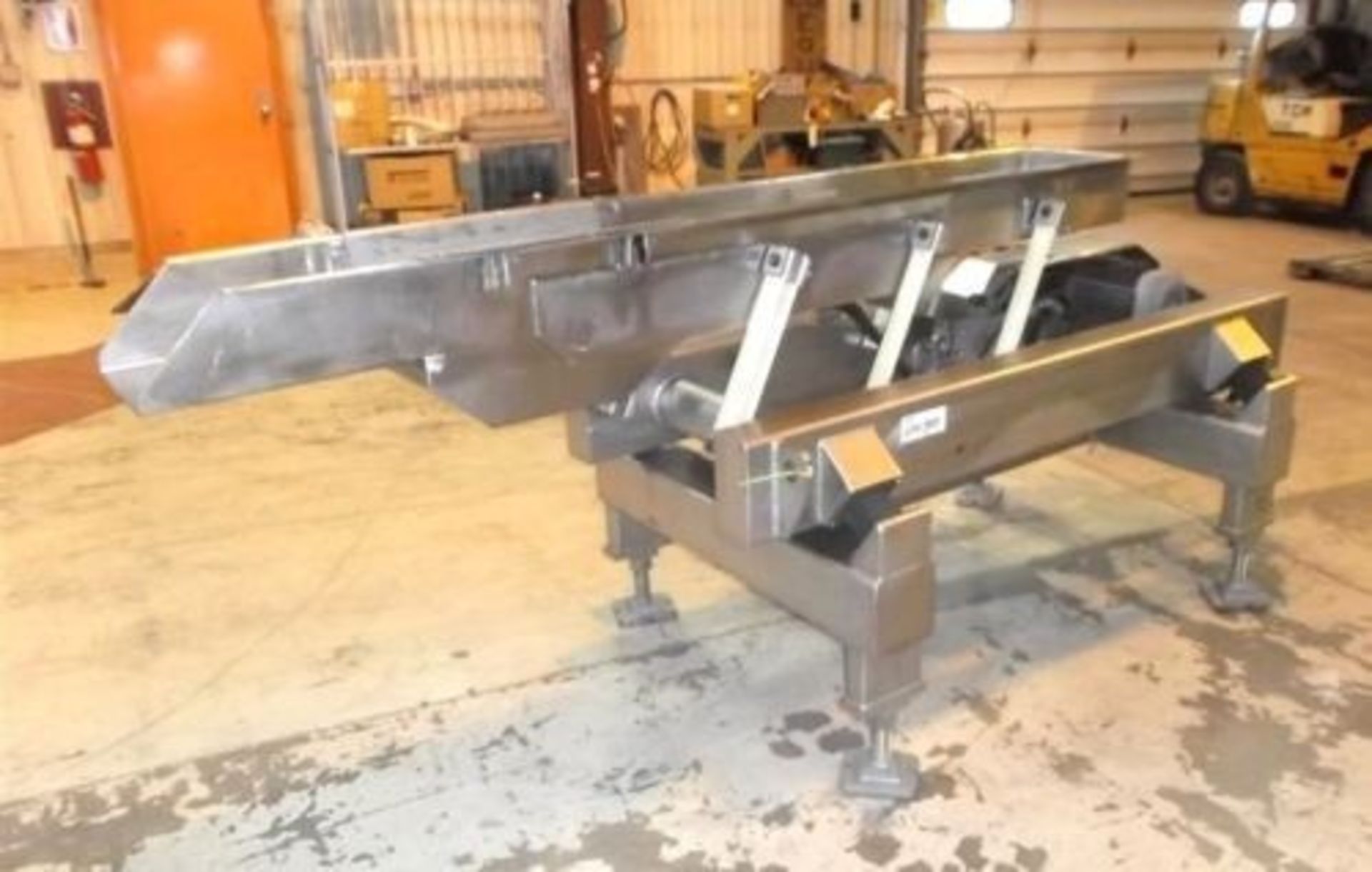 FMC Link Belt S/S Sanitary Vibratory Feeder (now owned by PPM Technologies) - Main Feed Pan 12" W - Image 4 of 6