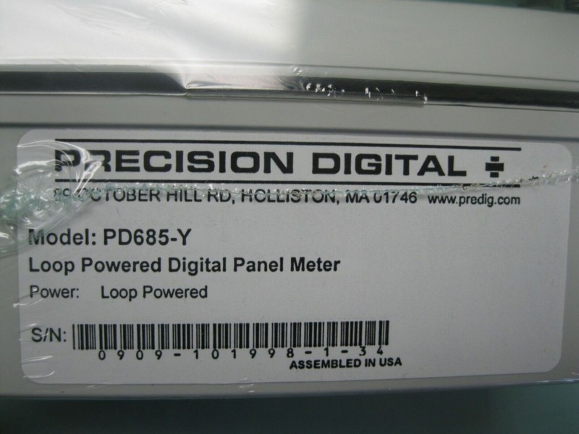 Lot (12) Precision Digital PD685-Y Loop Powered Digital Panel Meter NEW (Located Springfield, NH)( - Image 4 of 5