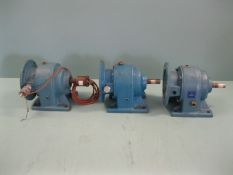 Lot (3) Indiana Power Transmission Systems HQD-AA Gear Speed Reducer (Located Springfield, NH)(