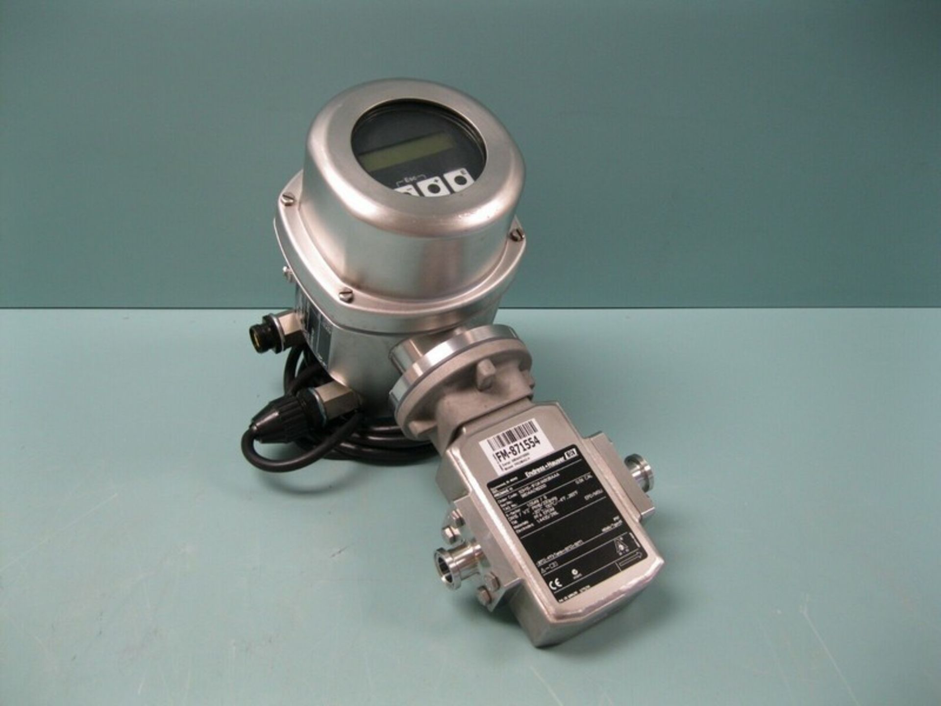 Endress Hauser 50H15-1F0A1AB0BAAA Promag 50 Flowmeter (Located Springfield, NH)(Handling Fee $25) ( - Image 2 of 7