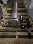 Enerquip 7 ft. L Tubular Heat Exchanger Enerquip Inc 3319, 150 psi, 304 Stainless and 3A Dairy