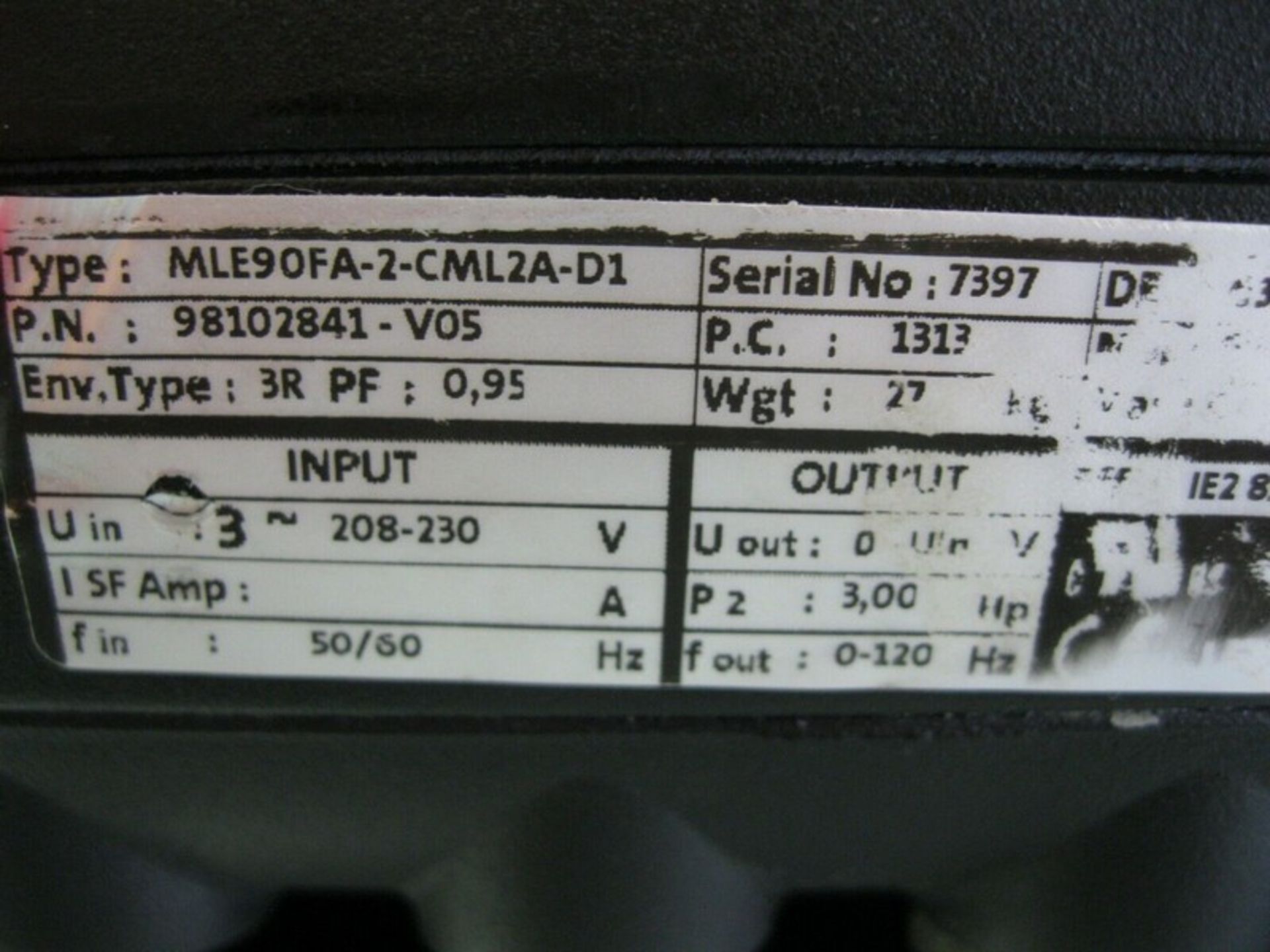 1-1/2" NPT Grundfos CME10-2 Cast Iron End Suction Pump 3 HP Motor (Handling Fee $50) (NOTE: - Image 9 of 9